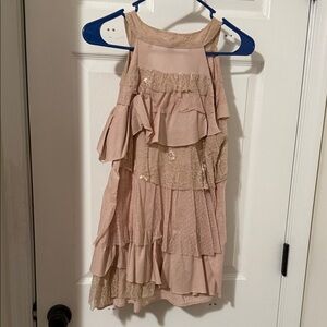 Charming Pink Layered womans top